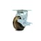 Service Caster 4 Inch High Temp Phenolic Caster with Roller Bearing and Brake/Swivel Lock SCC SCC-30CS420-PHRHT-TLB - alternate 1